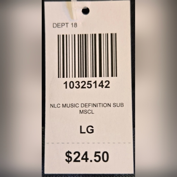 NEW Women's Large Music Muscle Tee/Tank - Picture 4 of 4